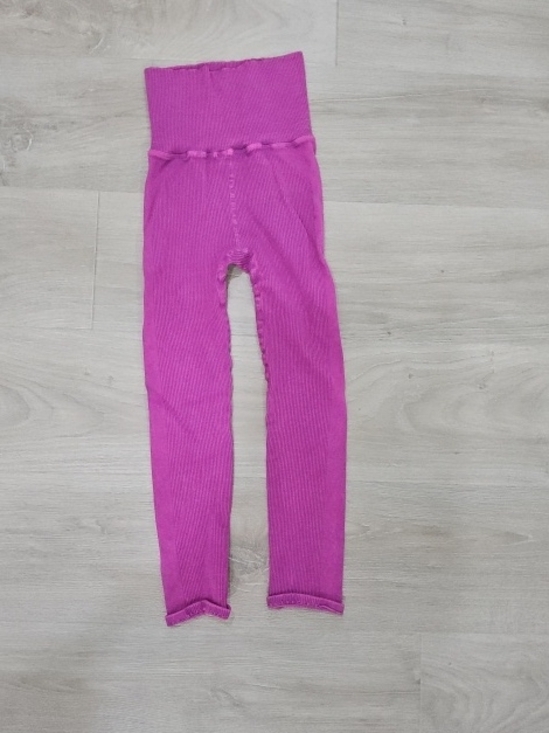 Free People Pants - Free People Ribbed Leggings in Hot Pink